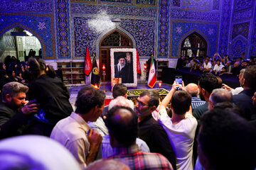 مراسم بزرگداشت چهلم «آقای شهید ایران» در حرم مطهر رضوی