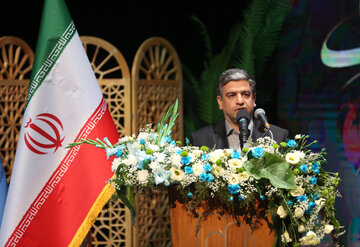 سخنرانی مسعود امامی‌یگانه استاندار اردبیل در ویژه برنامه«عهد طبیب» در اردبیل