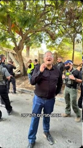 وزیر صهیونیست تخریب محله فلسطینی را «نقطه عطف» دانست