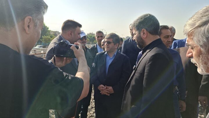 بازدید میدانی مدیرعامل راهآهن از محور ریلی ورامین، قرچک و پیشوا