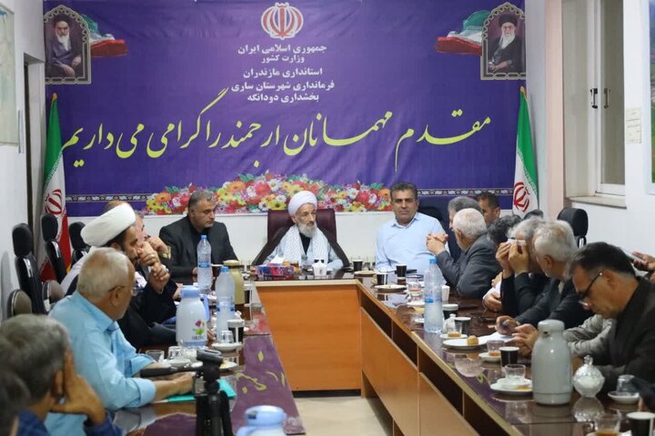 تاکید نماینده ولی‌فقیه بر حفظ اراضی مولد روستایی مازندران و نظارت بر پروژه‌های عمرانی