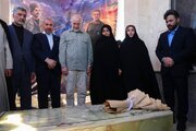 ادای احترام قالیباف به سردار مقاومت ملی رئیس‌علی دلواری