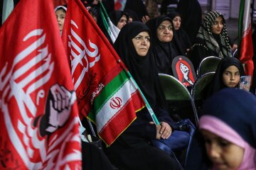 مراسم چهلمین روز تدفین رهبر انقلاب در همدان