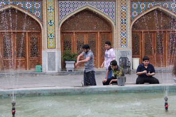 مراسم معنوی اعتکاف 