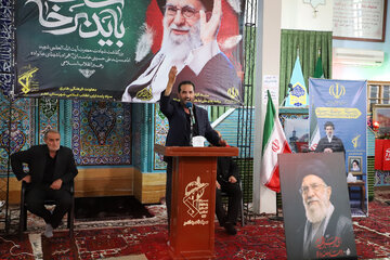 مداحی مادحین اهل بیت(ع) در مراسم بزرگداشت چهلم (آقای شهید ایران) – اهر
