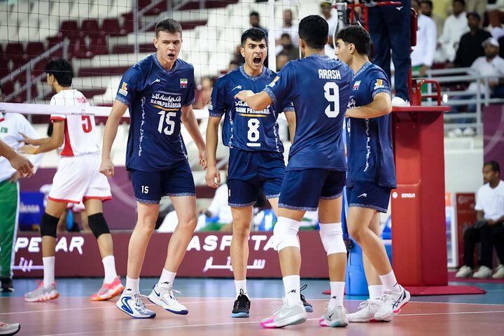 دومین برد والیبالیست‌ها نوجوان ایران در قهرمانی جهان