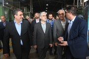 افتتاح یک واحد تولیدی صنایع شیمیایی در سمنان با حضور وزیر علوم