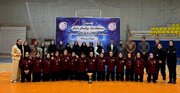 قهرمانی نفت امیدیه در لیگ بسکتبال زنان باشگاه‌های خوزستان