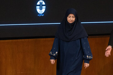 شینا انصاری، رئیس سازمان حفاظت محیط زیست در بیست و پنجمین همایش ملی صنعت، معدن و خدمات سبز