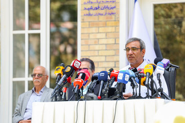 نشست خبری استاندار خراسان رضوی - بیمارستان امام رضا (ع)