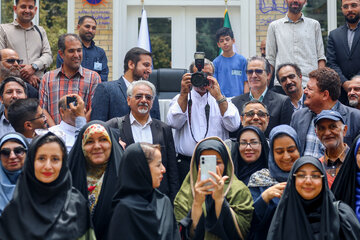 نشست خبری استاندار خراسان رضوی - بیمارستان امام رضا (ع)