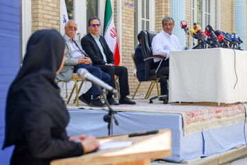 نشست خبری استاندار خراسان رضوی - بیمارستان امام رضا (ع)