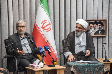 سخنرانی حسین سیمایی صراف، وزیر علوم در دیدار با نماینده ولی فقیه در استان و امام جمعه سمنان