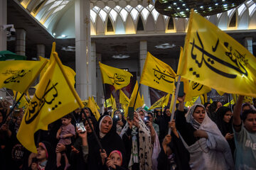 میثاق امت با امام در حرم مطهر حضرت شاهچراغ (ع)-شیراز