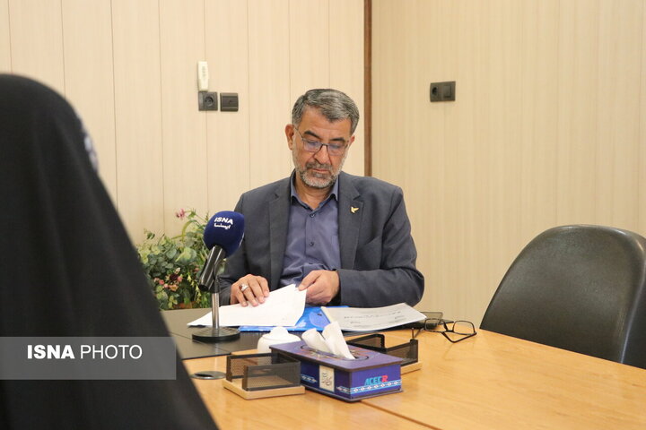 بازدید مدیرکل اداره پست استان قم از خبرگزاری دانشجویان ایران+تصاویر