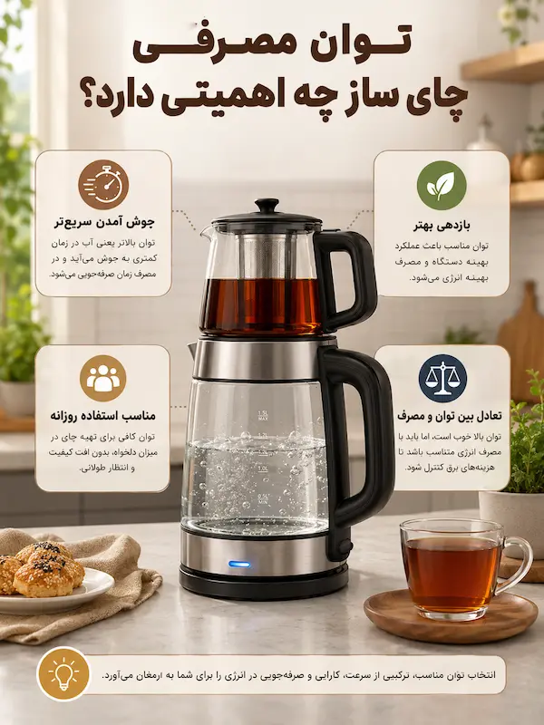 راهنمای خرید چای ساز؛ قبل از انتخاب این 7 نکته را بررسی کنید