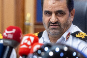 نشست خبری رئیس پلیس راهور تهران بزرگ