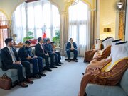 دیدار ولی‌عهد بحرین و رئیس سازمان اطلاعات نظامی پاکستان