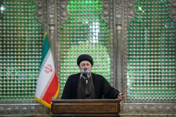 مراسم تجدید میثاق اعضای دولت با آرمان‌های امام راحل