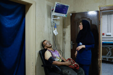 یک روز همراه با پزشکان و کادر درمان اورژانس 5آذر گرگان