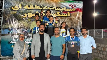 تاریخ‌سازی اسکیت همدان با ۱۱ مدال رنگارنگ در غرب کشور