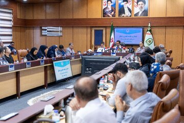 نشست خبری سردار ابوالفضل موسوی‌پور، رئیس پلیس راهور تهران بزرگ