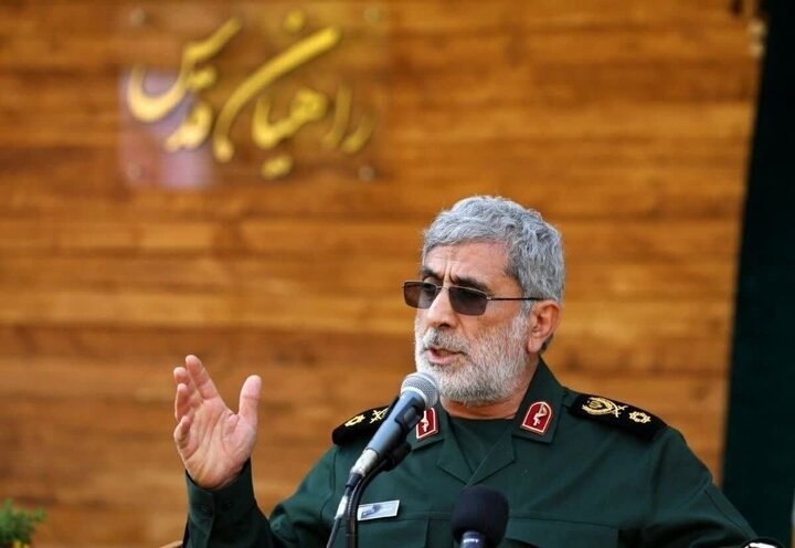 سردار قاآنی: آرمان فلسطین بیش از هر زمان دیگری دست‌یافتنی است