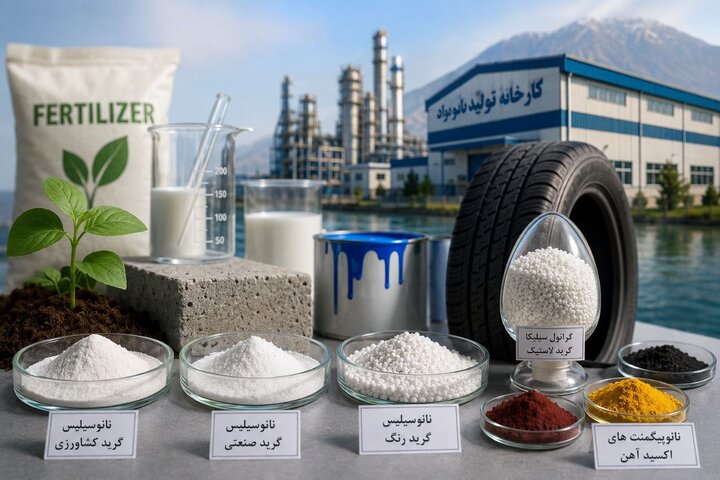 از نانوسیلیس تا بازار خاورمیانه؛ مسیر دانش‌بنیان‌ها برای بومی‌سازی مواد پیشرفته