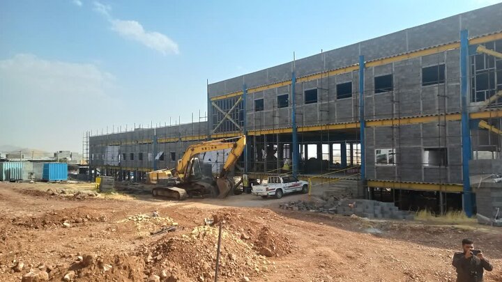 معاون استانداری کرمانشاه: بیمارستان روانسر با سرعت خوبی در حال ساخت است