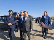 بازدید معاون اجرایی رئیس‌جمهور از طرح تعریض جاده قدیم قم-تهران