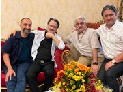 اشک‌ ذوق مجری قدیمی از دیدار دوستانش