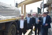 بازدید رئیس‌کل دادگستری گیلان از انبارهای عمومی آستارا / تأکید بر تعیین‌تکلیف اموال تملیکی