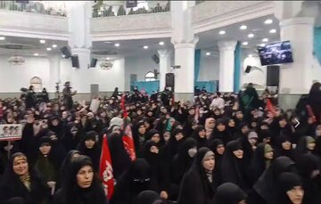 برگزاری مراسم بزرگداشت سیده بشری خامنه‌ای در دانشگاه شریف
