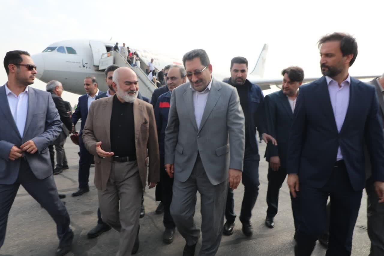 وزیر صمت وارد خوزستان شد
