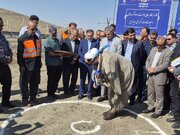 آغاز عملیات اجرایی ساماندهی تقاطع «دم‌سیاه» ملایر با اعتبار ۱۰۰۰ میلیارد ریال