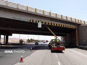 عملیات مقاوم‌سازی ۱۶ دستگاه پل در محور قدیم قم – تهران