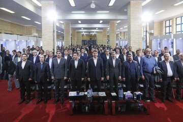 آیین افتتاح پارک ر پارک فناوری اطلاعات فولاد شهر با سیدستار هاشمی،وزیر ارتباطات و فناوری اطلاعات