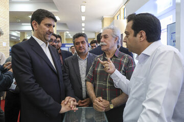 بازدید سیدستار هاشمی،وزیر ارتباطات و فناوری اطلاعات از پارک فناوری و اطلاعات منطقه‌ای اصفهان 