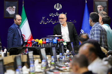 نشست خبری جعفر میعادفر، رئيس اورژانس کشور