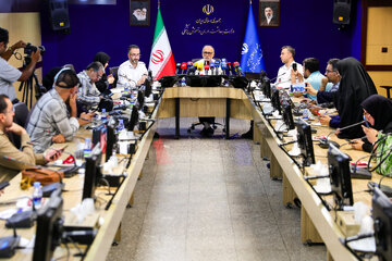 نشست خبری جعفر میعادفر، رئيس اورژانس کشور