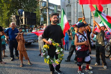 مراسم استقبال سینا خلیلی قهرمان جوانان جهان در سوادکوه
