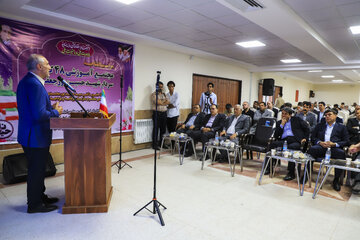  رئیس سازمان برنامه و بودجه کشور دربهره‌برداری از مجتمع آموزشی سردار شهید «حسین پورجعفری» در کرمان با ۴۸ کلاس درس