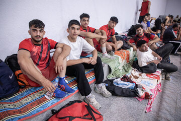 مسابقات لیگ کشتی آزاد و فرنگی جوانان کشور - سنندج