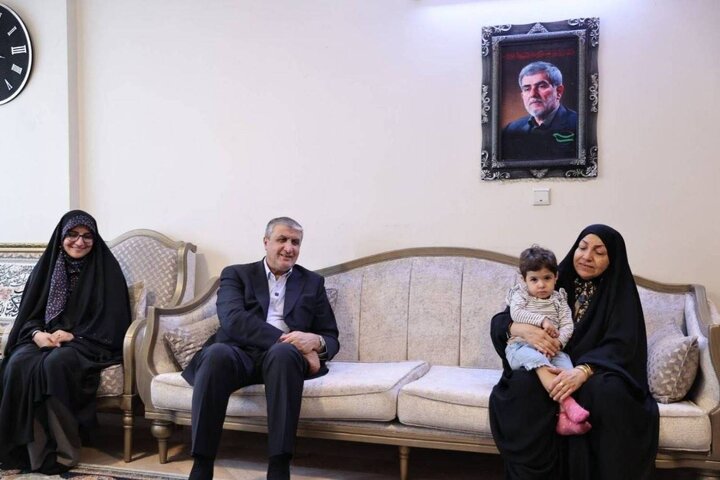 دیدار معاون رییس‌جمهور با خانواده شهید «دکتر فریدون عباسی»