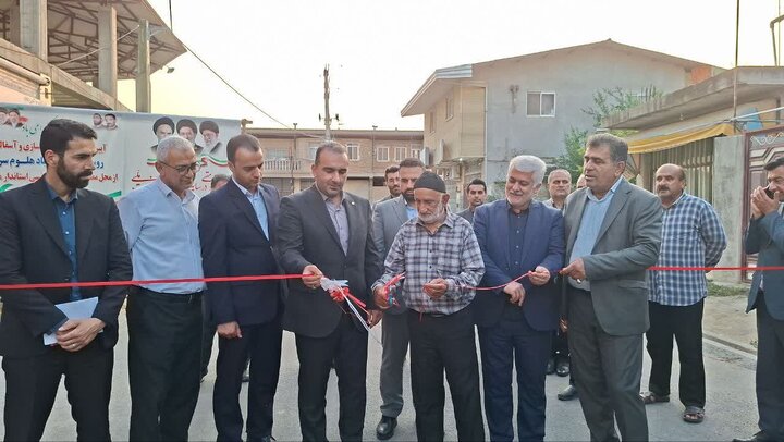 بهره‌برداری از طرح هادی ۱۱ روستا در میاندورود با اعتبار ۴۲۰ میلیارد ریالی