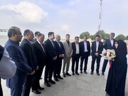 معاون رئیس‌جمهور وارد گلستان شد