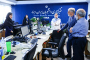 حضور وزیر فرهنگ و ارشاد اسلامی در ایسنا