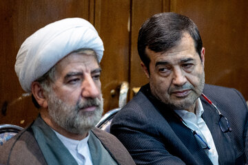 احمد دنیا مالی، وزیر ورزش در مراسم یادبود دولتمردان شهید
