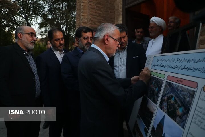 بازدید وزیر میراث فرهنگی از زمین موزه قم/ آغاز عملیات اجرایی طی چند ماه آینده 