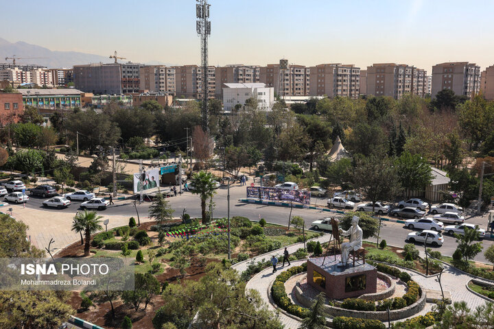 میدان کمال‌الملک تهران صاحب هویت بصری شد
